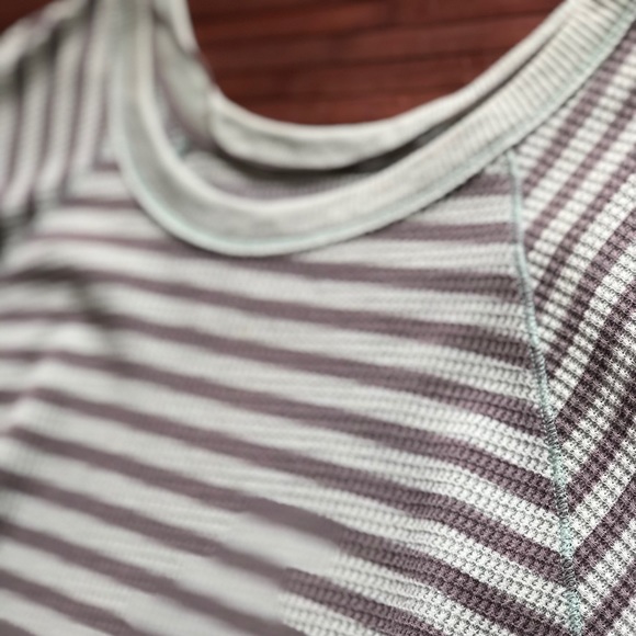 ✨Free People • Love Bug Thermal Striped Top - Picture 3 of 7